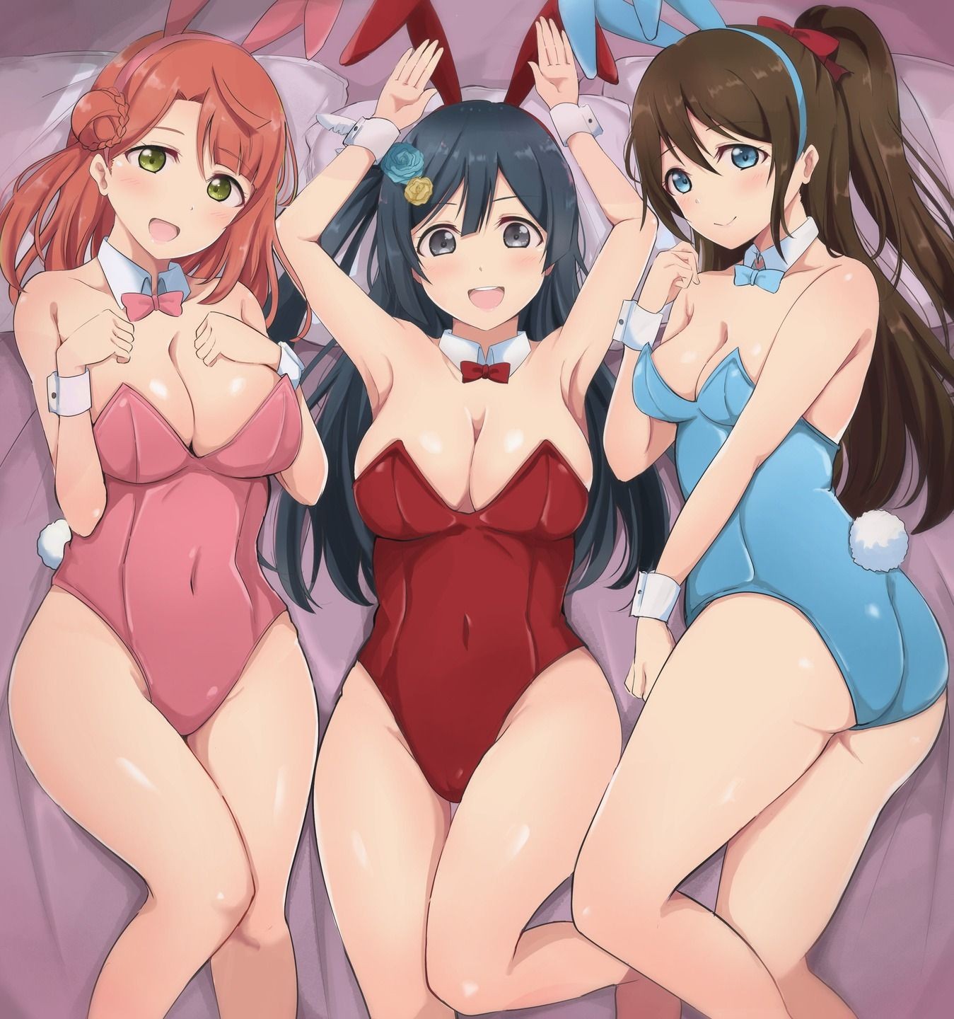 Free Rough Porn [Love Live! ] All-Star Member's Erotic Image 346th Bullet In Total Fake Tits