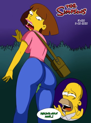 Gay Kissing [Rx120] Homero Simpson Estrella Porno (The Simpsons) Horny