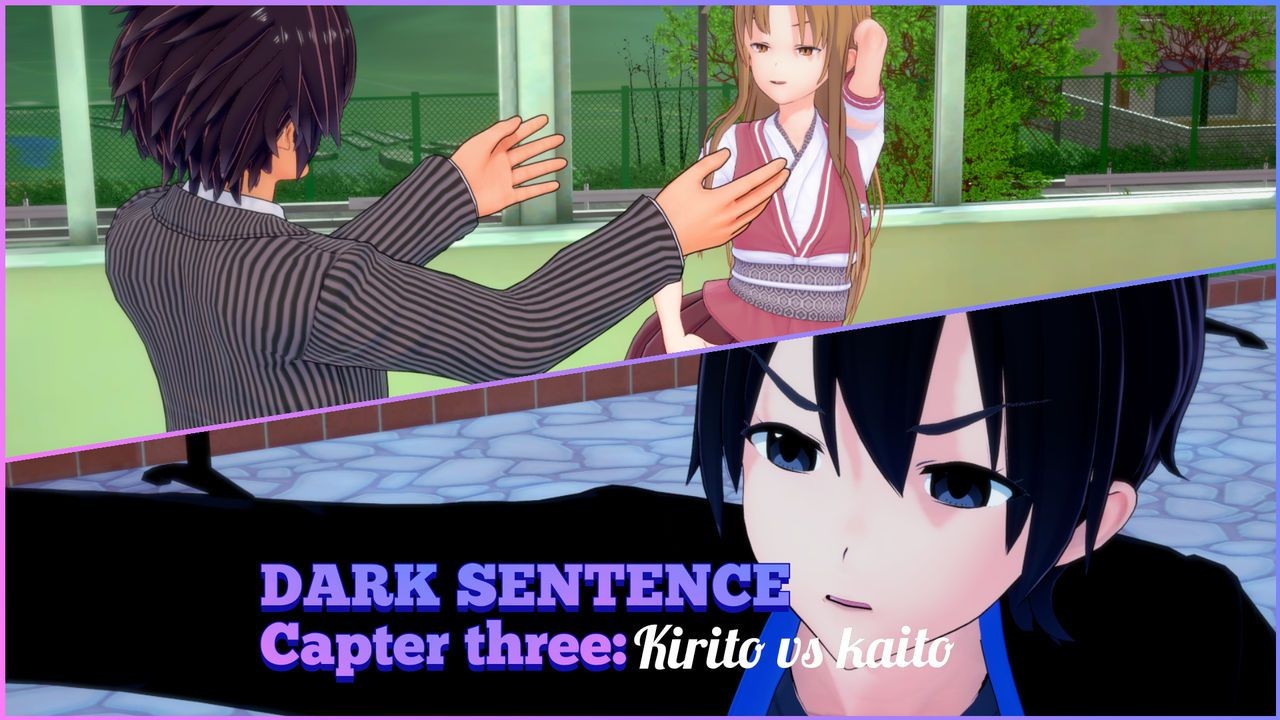 Shoes DARK SENTENCE 03 - KIRITO VS KAITO Point Of View