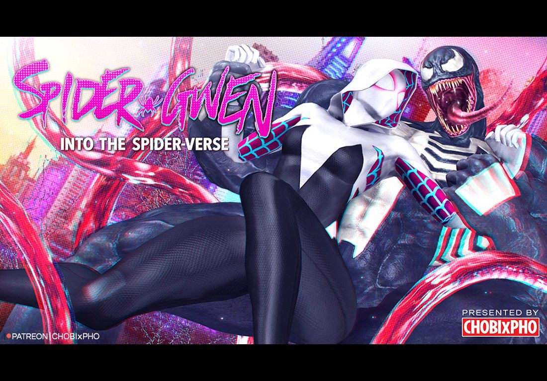 Exhib SPIDER-GWEN X VENOM / INTO THE SPIDER-VERSE スパイダーマン Teentube