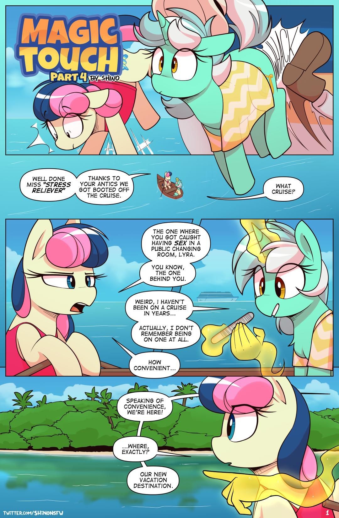 Dominant Magic Touch: Part Four (MLP:FiM) By Shinodage [Ongoing] Shy