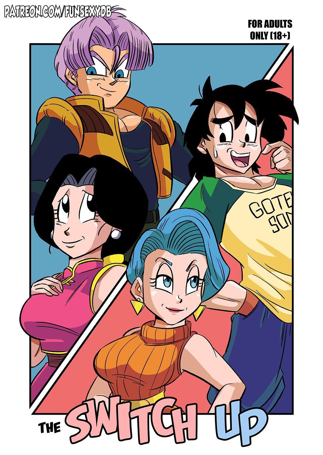 Natural Tits The Switch Up (Dragon Ball Z) [FULL COLORIZED] (Portuguese-BR) Mamada