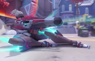 Teenage Porn "Sojoan", A New Character With A Powerful Rocket-equipped Thigh With A Whip Whip Of The Overwatch 2 Machine Handsome