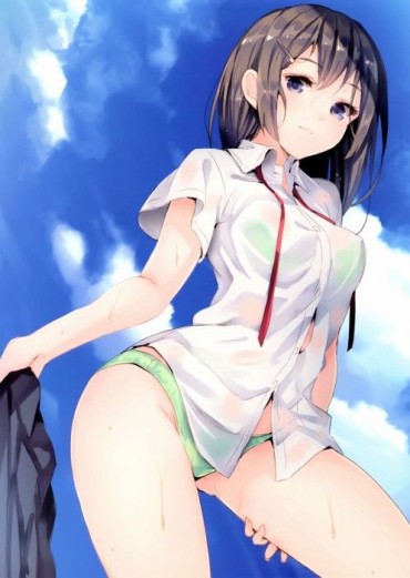 Lolicon 【Secondary Erotic】 Here Is The Erotic Image Of A Girl Whose Underwear Looks Faint Or Bold Shavedpussy