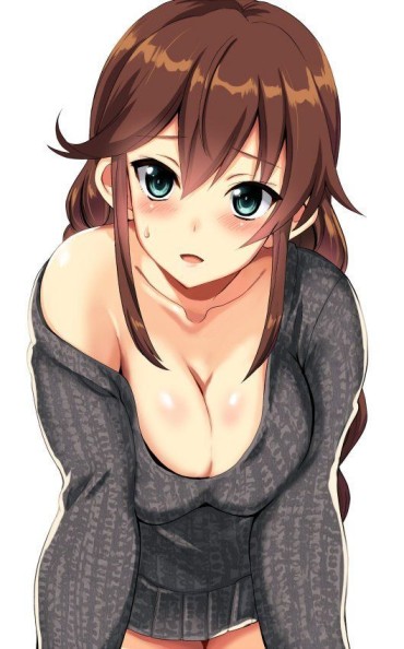 Que 【Secondary Erotic】 Here Is An Erotic Image Of A Girl Who Only Sweaters Naked Who Wants To Have Sex As It Is Bottom
