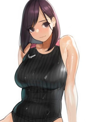 Throat Fuck 【Secondary Erotic】 Here Is An Erotic Image Of A Girl With An Obscene Body Line In A Swimming Swimsuit Flaquita