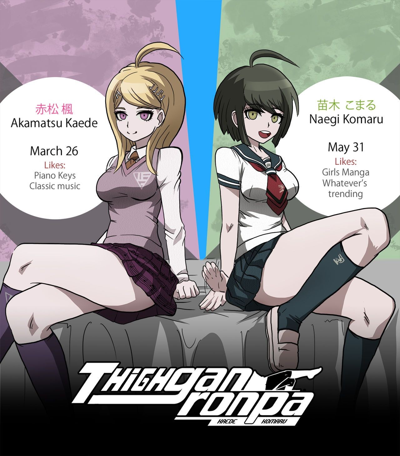 Money Talks [mosbles] Thighganronpa (Danganronpa) [English] Trio