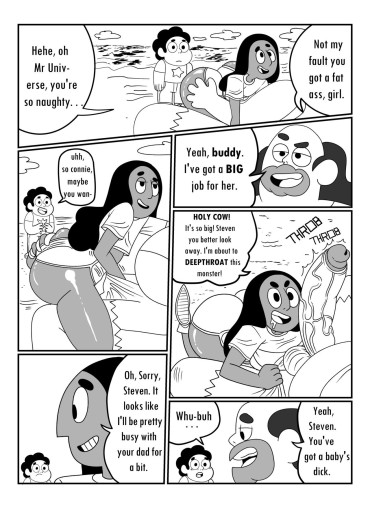 Reversecowgirl [DoompyPomp] Connie And Greg (Comic Commission) Threesome