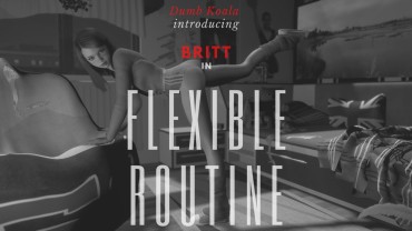 Slut [DumbKoala] Britt – Flexible Routine / Bedroom Gymnastics Gozando