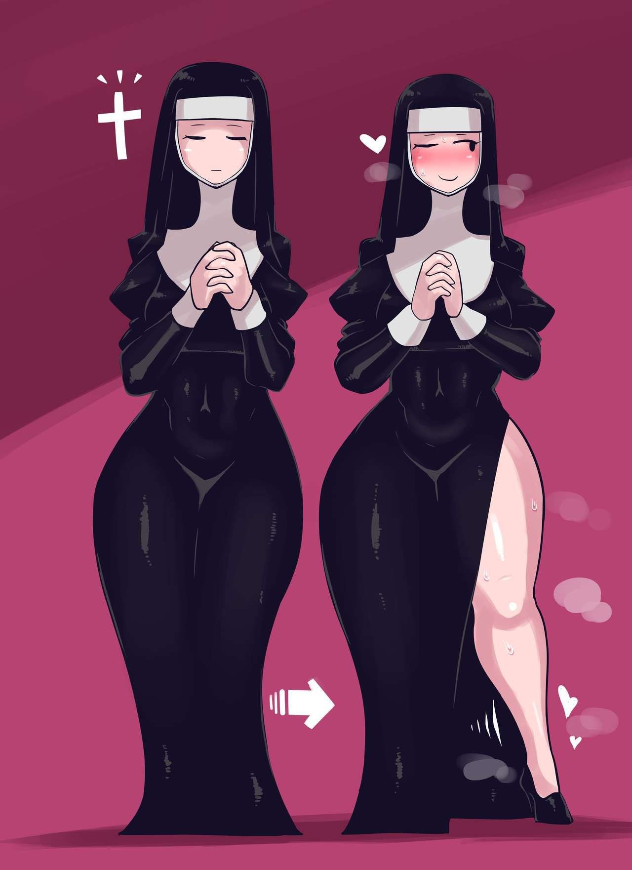 High [Minami Aomori] Sister Nun Flaca