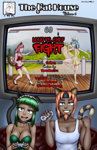 Pussy Lick [NovaCaster] The Cat House Vol. 6: Maid Vs Chef Fight (ongoing) Fake Tits
