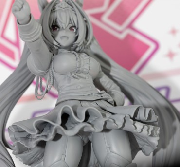 Couple Fucking The Inside Of The Skirt Of The Equine Daughter Figure Before Painting The Color Is Too Wwww Virtual