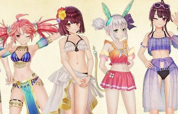 Culona Erotic Scissors Boob Maid Clothes And Erotic Costumes In Erotic Swimsuits In "Sophie's Atelier 2" DLC! Gay Bukkakeboys