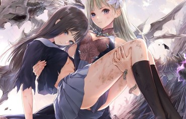 Chupando "Blue Reflection Lamp" Erotic Illustrations Of Girls Dressed In Ecchi Clothes And Torn Clothes! Adult