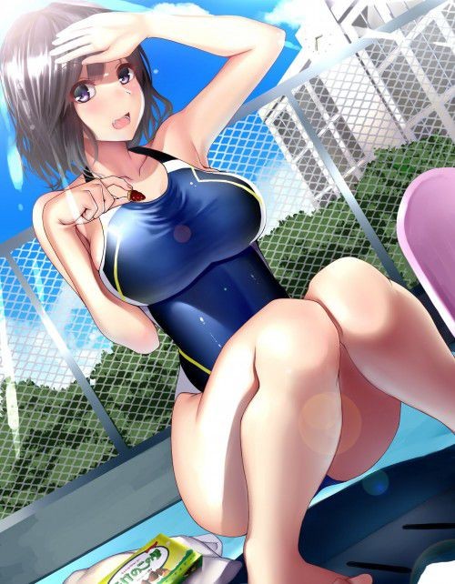 Swallowing 【Secondary Erotic】 A Girl Wearing A Swimming Swimsuit With A Feeling Of Pitching With A Pitch Sucking On The Body Black Hair