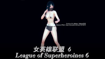 Fit [klaxas] 女英雄联盟/League Of Superheroines 6 [klaxas] ヒロインリーグ 6 Sperm