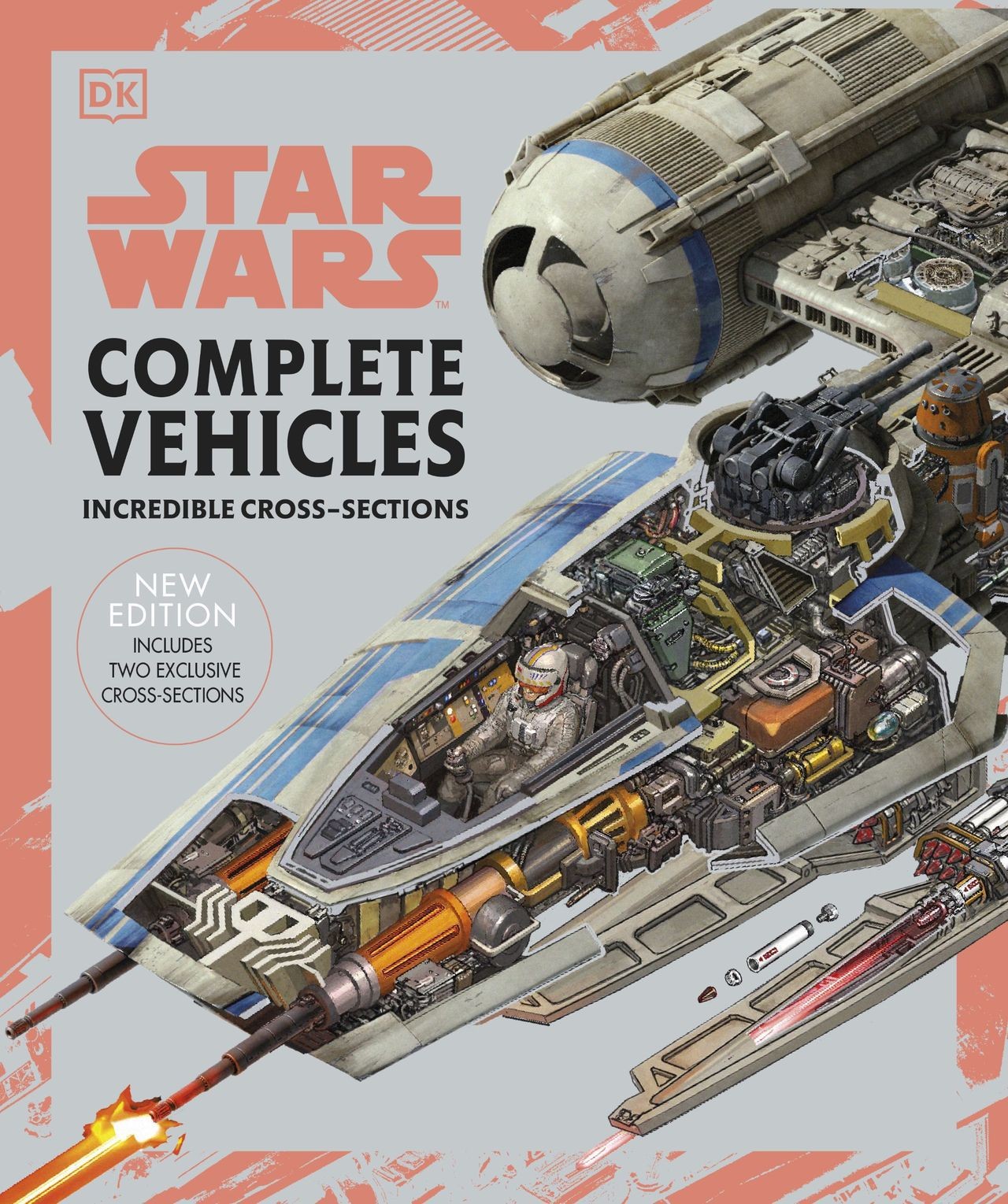 Hardcore Star Wars Complete Vehicles - Incredible Cross-Sections - New Edition Asstomouth