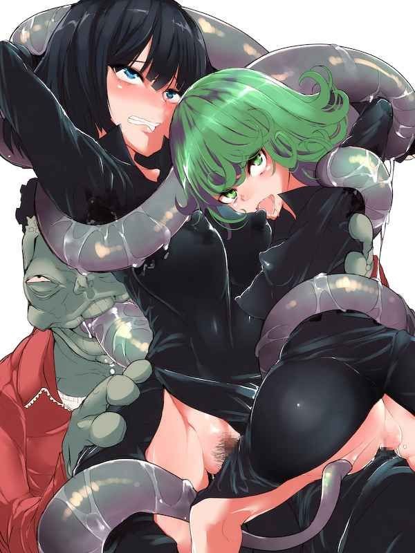 Pay 【Erotic Anime Summary】One Punch Man Tatsumaki &amp; Fubuki Erotic Images [46 Photos] Cameltoe