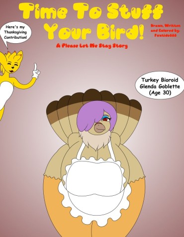 Real Time To Stuff Your Bird (Thanksgiving Comic) Foxtide888 (WIP) Gay Ass Fucking