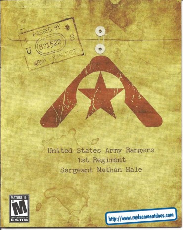 Free Fuck Vidz Resistance Fall Of Man (PlayStation 3) Game Manual Caseiro