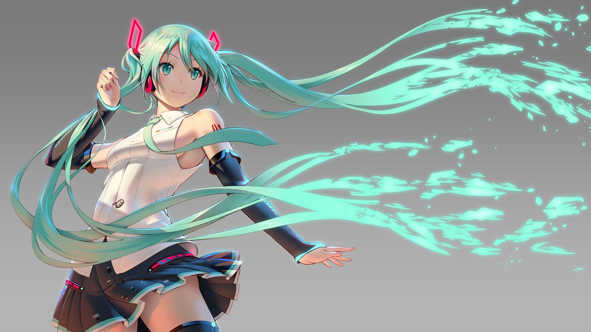 Sologirl Hatsune Miku (1920x1080) High Image Quality 4KHD 17 Milk