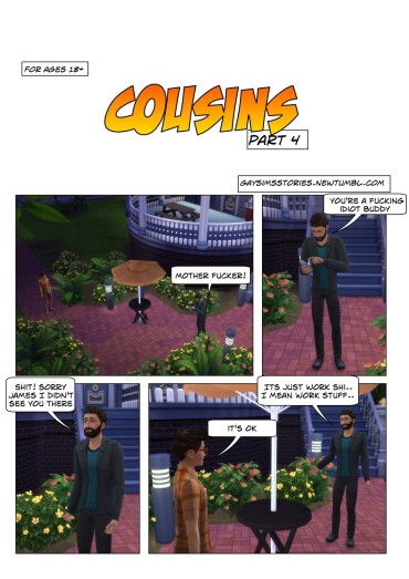 Pene (ENG) Cousins Comic Part 4 (gay Sims Stories) Stepmom