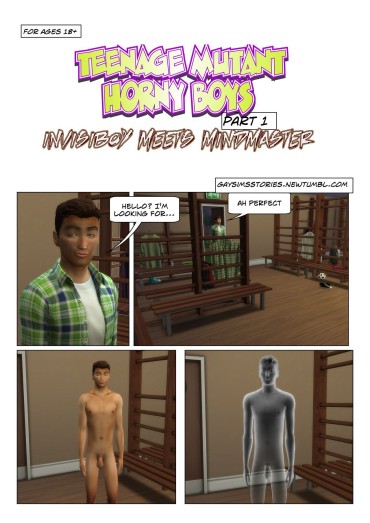 Hot Cunt (ENG) Teenage Mutant Horny Boys – Invisiboy Meets Mindmaster (gay Sims Stories) Brunette