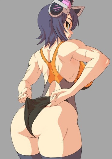Clothed Cute 2D Image Of Swimming Swimsuit. Free Blow Job Porn