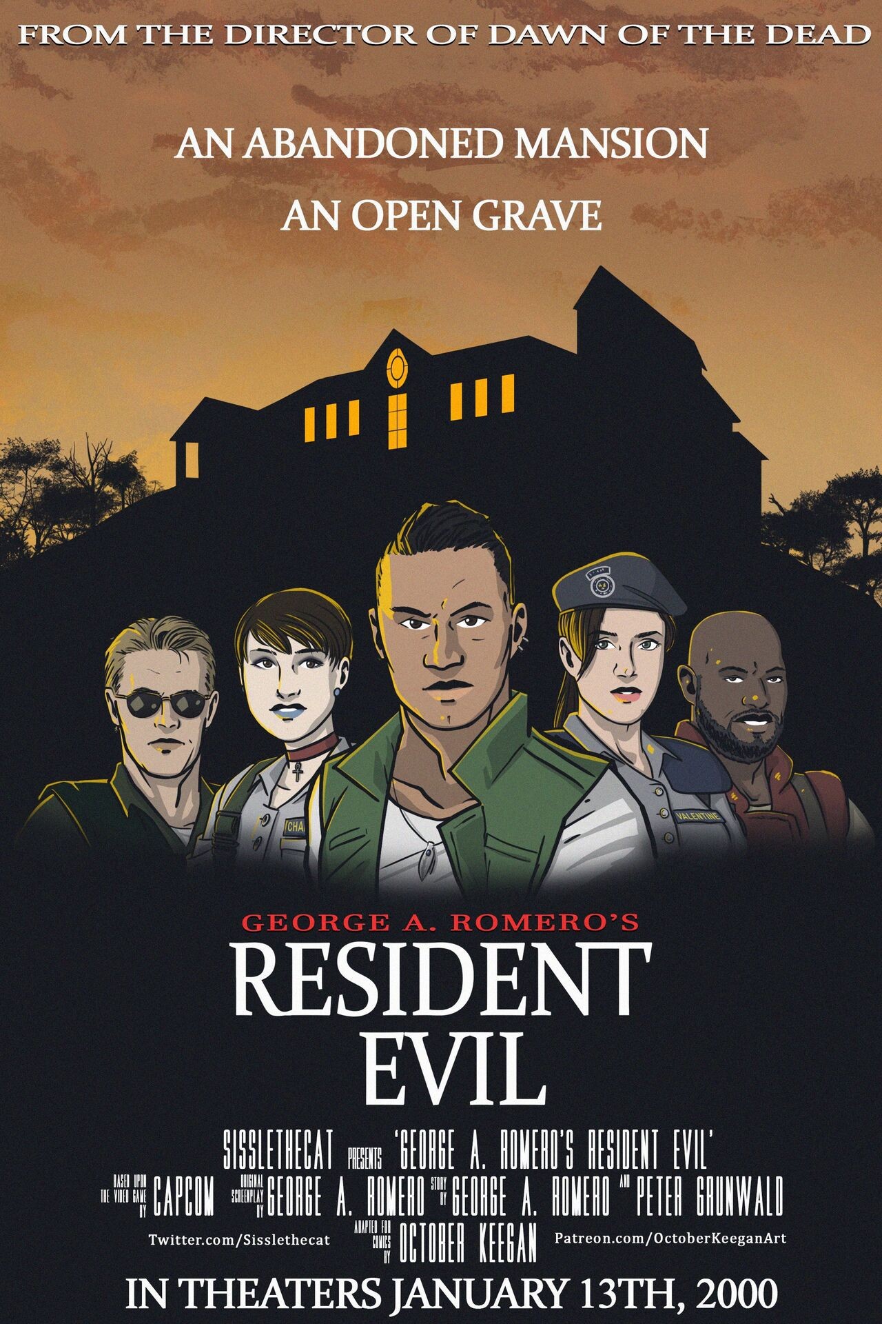 Vagina [SISSLETHECAT] George A. Romero's Resident Evil (ongoing) First