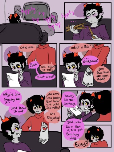 Massive [McSiggy] Fighting Like An Old Married Couple (Homestuck) Goth