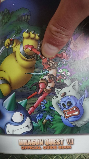Brasil 【Image】I Bought A Strategy Book Of Dragon Quest 7, But Islay Is Too Grass Deflowered