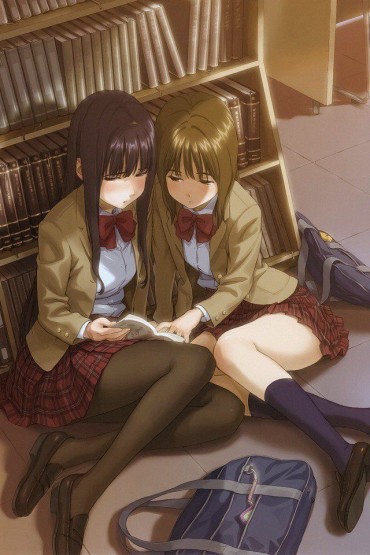 Movie Yuri 2D Erotic Image That There Is Nothing Too Much Thing Because It Is Just Flirting With Girls Deep