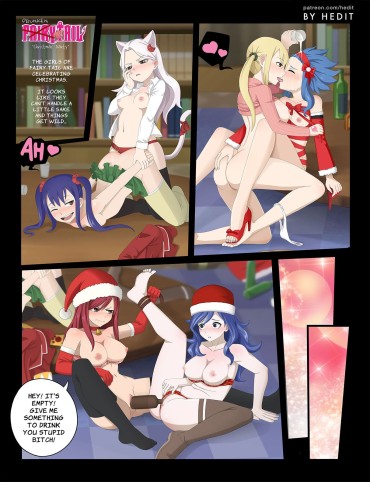 People Having Sex [Hedit] Drunken Tail: Christmas Party (Fairy Tail) Celebrity