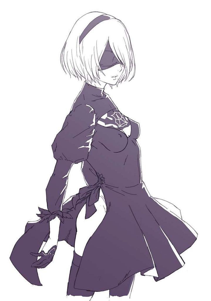 Oldyoung [NieR Automata] 2B's Defenseless And Too Erotic Secondary Ecicchi Image Summary Pussy Licking