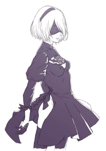 Wetpussy [NieR Automata] 2B's Defenseless And Too Erotic Secondary Ecicchi Image Summary Tease