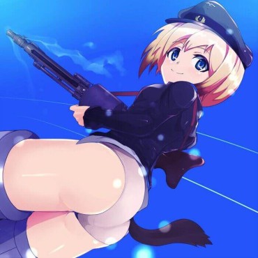 Hot Girls Getting Fucked 【Strike Witches Erotic Image】Here Is The Secret Room For Those Who Want To See Erika Hartmann's Ahe Face! Solo Female