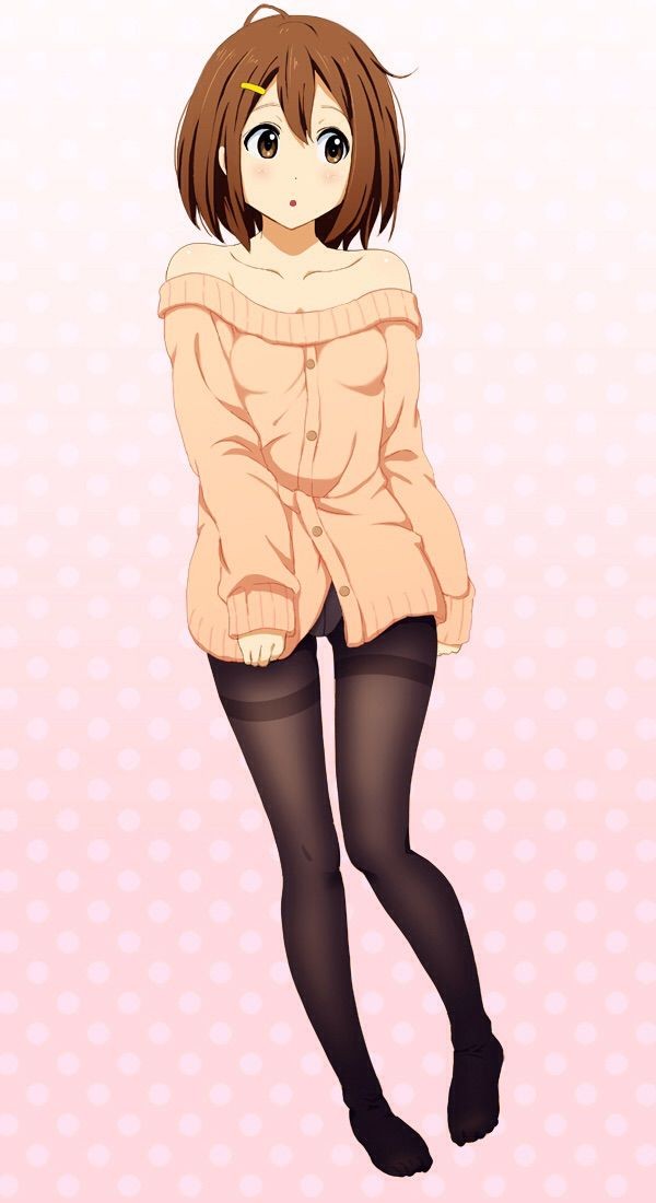 Flaquita The Reason Why Yui Hirasawa Of K-on Always Wears Black Tights ... Perfect Body