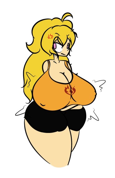 Messy [Puffylover1] Yang Anger Inflation Pop! (RWBY) Soft