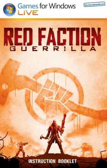 Asshole Red Faction – Guerilla (PC (DOS/Windows)) Game Manual Futanari