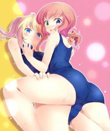 Hot Fucking Erotic Anime Summary Beautiful Girls Wearing Doskebe Swimsuit Suku Water With A Full Line Of The Body In Pichi Pichi [secondary Erotic] Huge Ass