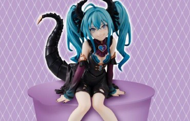 Riding Cock [Hatsune Miku] Noodle Stopper Figure Of Provocative Expression In Erotic Appearance Of Vilan Version Groping