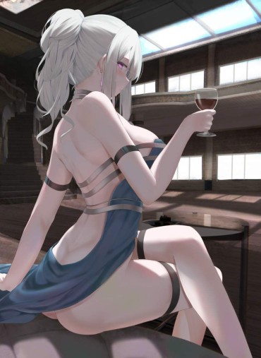 Thot [Dolls Frontline] Erotic Image That Pulls Through With Etch Of AK-12 Piercing