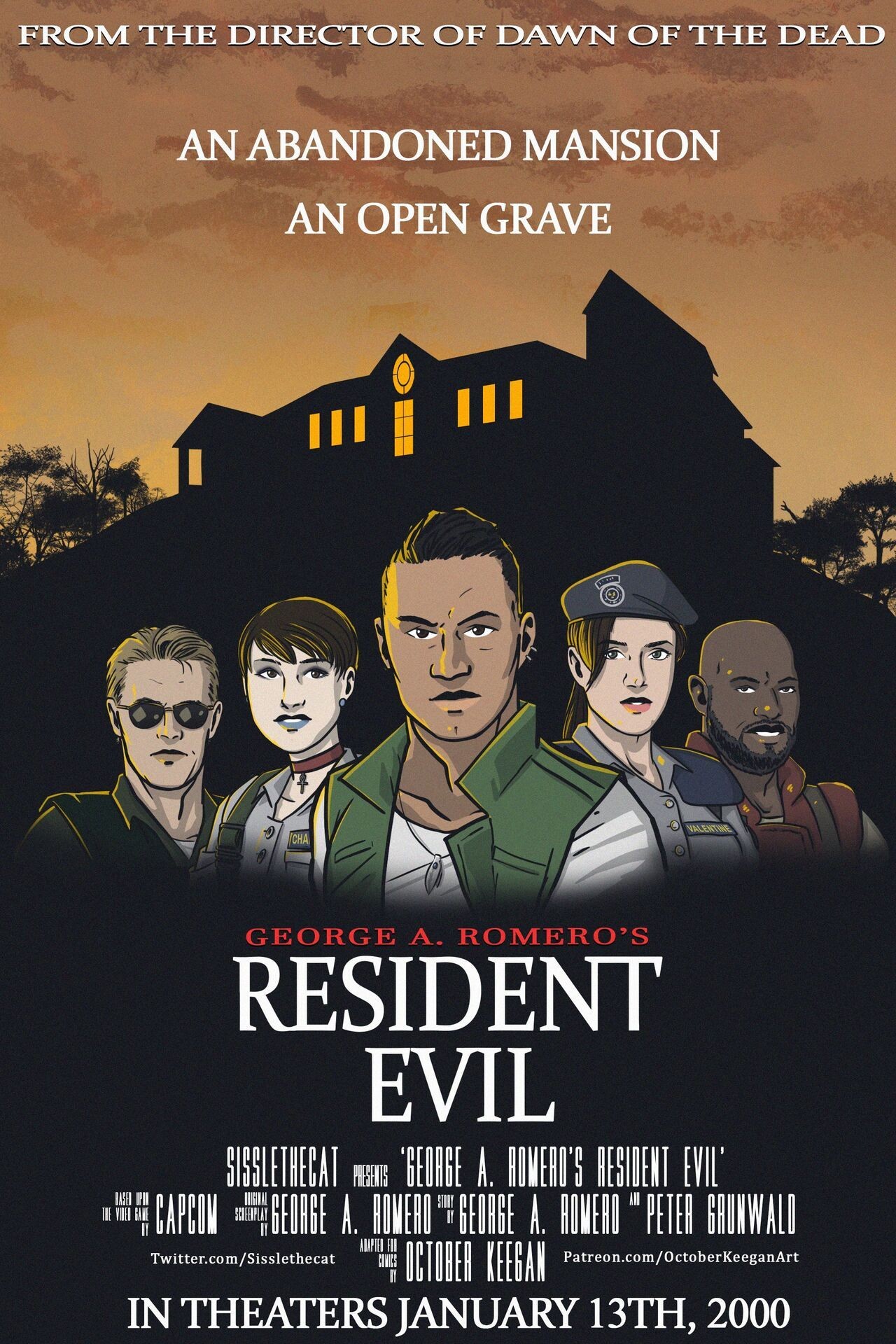 Street Fuck [SISSLETHECAT] George A. Romero's Resident Evil (ongoing) Asia