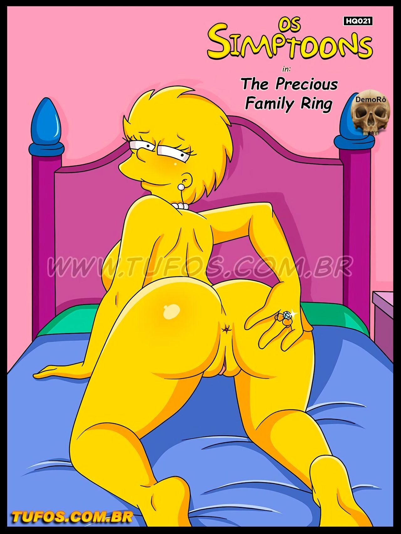Beach [Tufos] The Simpsons - The Precious Family Ring Pierced