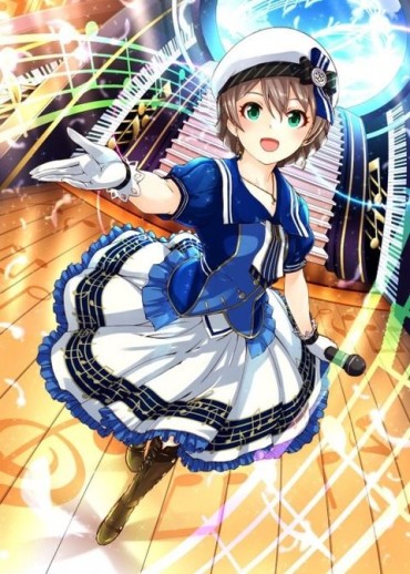 [Idol Master] Cool And Cute Secondary Erotic Image Of Sakura Mori Weaving