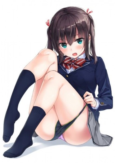 Neighbor 【Secondary Erotic】 Here Is An Erotic Image Without Hail Of A Girl In A Uniform Who Wants To Have Sex While Wearing It Rough Fucking