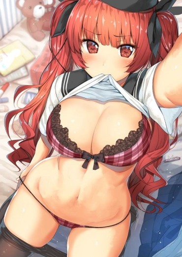 Pigtails Erotic Anime Summary Beautiful Girls Wearing Erotic Cute Underwear With Check Patterns [secondary Erotic] Fuck My Pussy