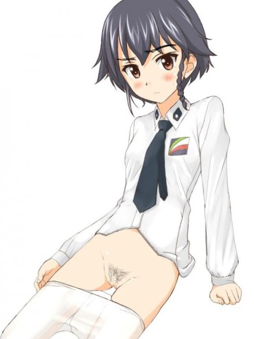 Fetish Erotic Image Of Pepperoni's Desperate Sexy Pose! [Girls &amp; Panzer] Large