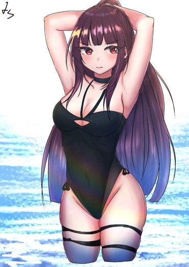 Dutch [Dolls Frontline] The Image That Becomes The Iki Face Of WA2000 Interracial Porn