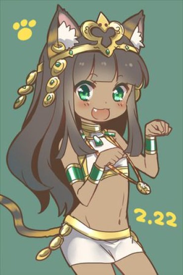 Show Secondary Erotic Image That You Can Like Bastet As Much As You Like [Puzzle &amp; Dragons] Outdoor